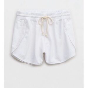 Aerie Take It Easy White Shorts - XL
